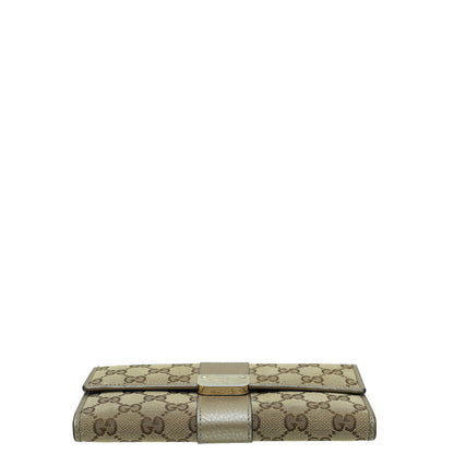 Gucci Bicolor GG Continental Wallet