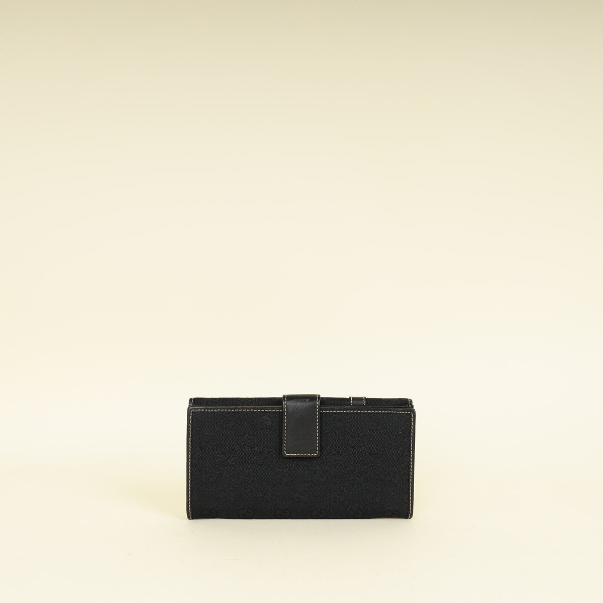 Gucci Black GG Royal Continental Wallet
