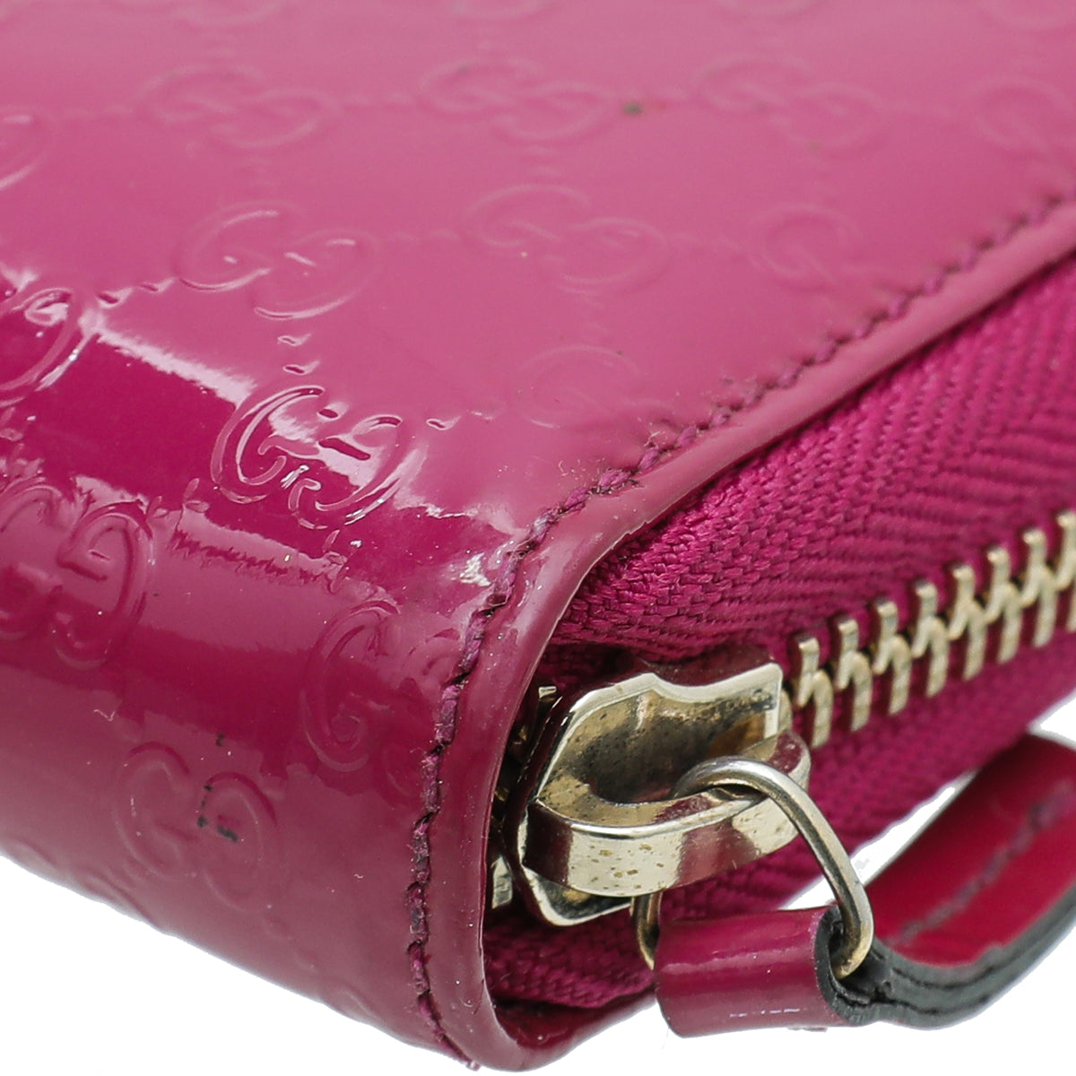 Gucci Fuchsia Microguccissima Nice Wallet