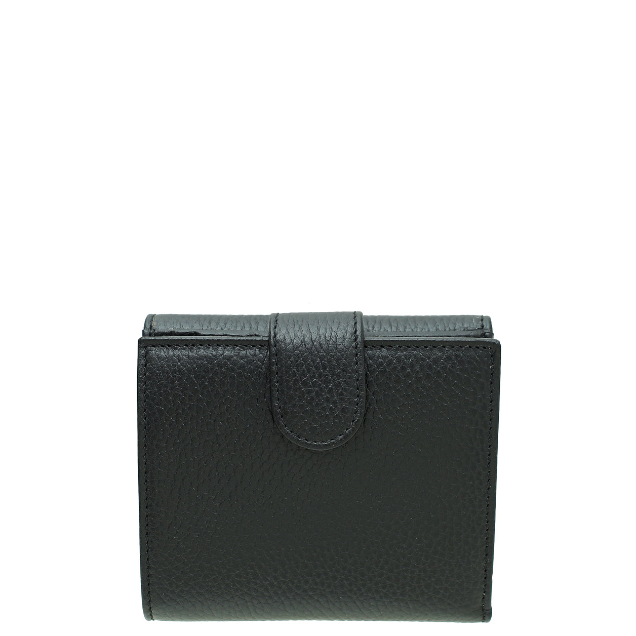 Gucci Black Interlocking G French Wallet