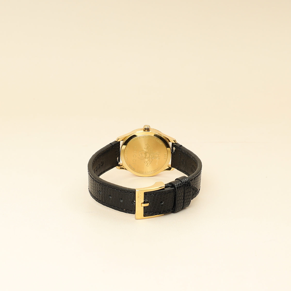 Gucci Gold PVD Stainless Steel G-Timeless Bee Logo 29mm Quartz Watch