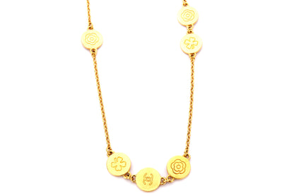 Chanel Vintage Coco Camellia Necklace, no Dust Cover & Box