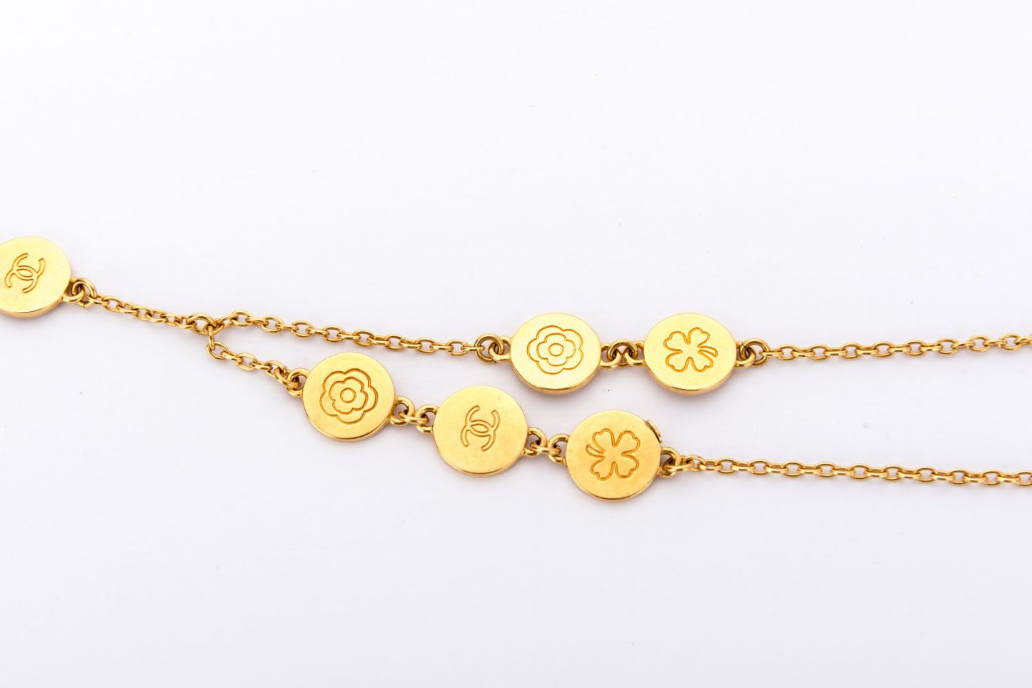 Chanel Vintage Coco Camellia Necklace, no Dust Cover & Box