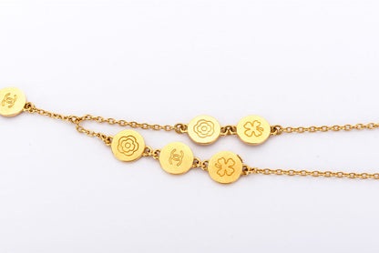 Chanel Vintage Coco Camellia Necklace, no Dust Cover & Box