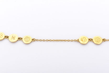 Chanel Vintage Coco Camellia Necklace, no Dust Cover & Box