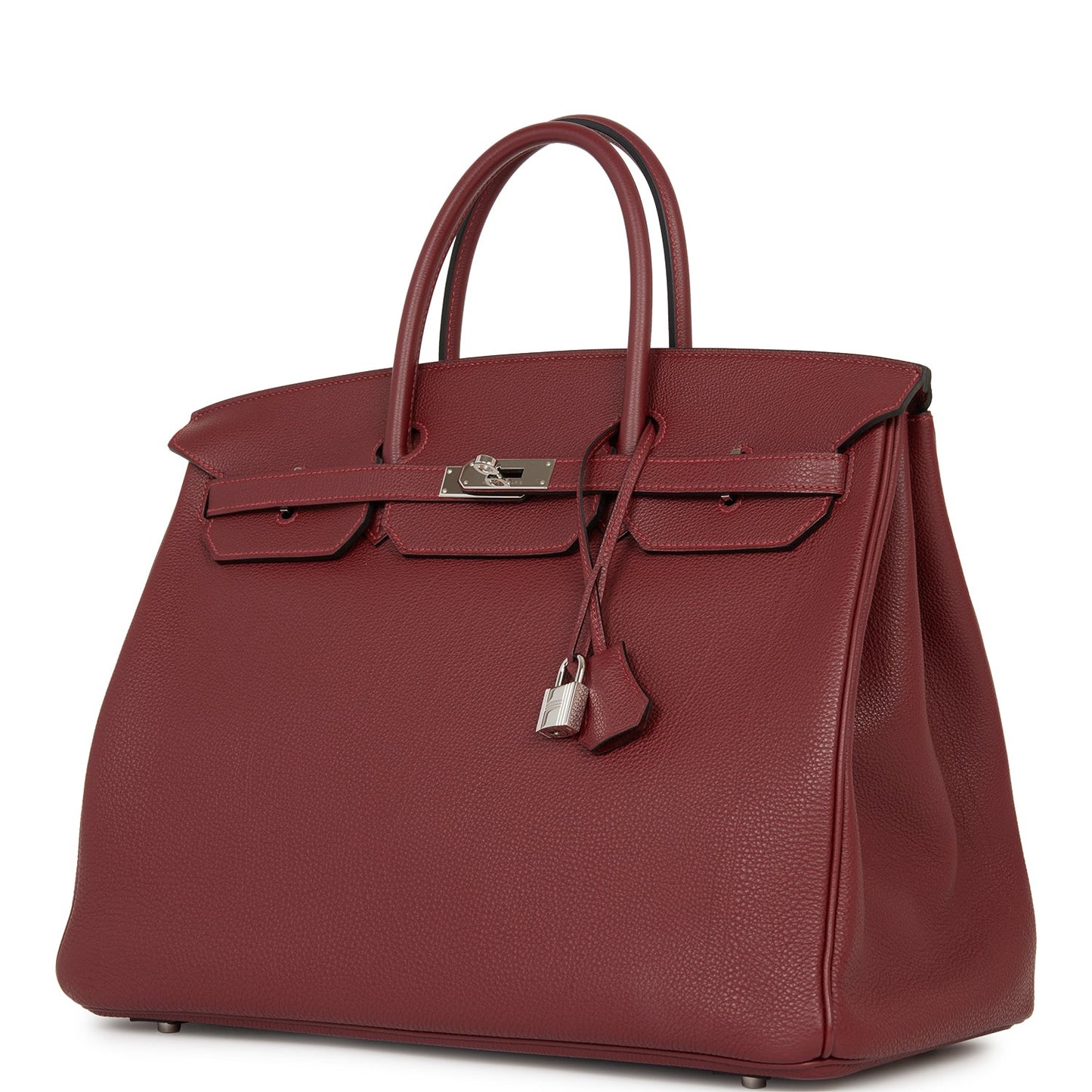 Hermes Birkin 40 Rouge H Togo Palladium Hardware