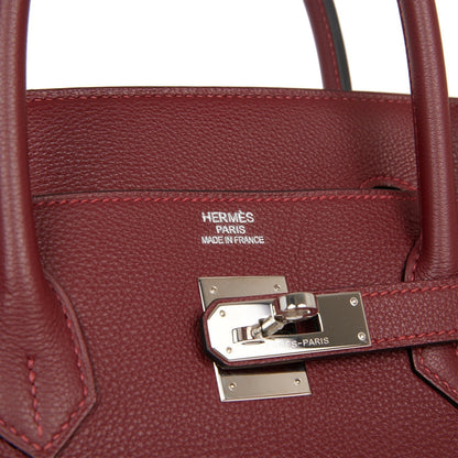 Hermes Birkin 40 Rouge H Togo Palladium Hardware