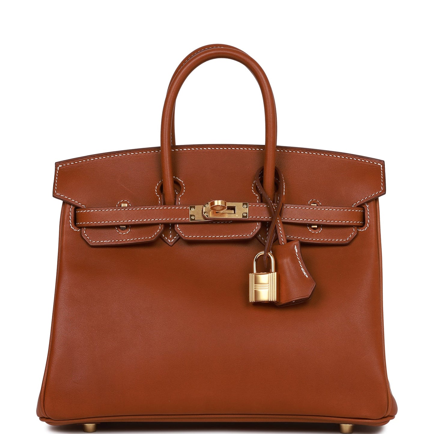 Hermes Birkin 25 Fauve Barenia Gold Hardware