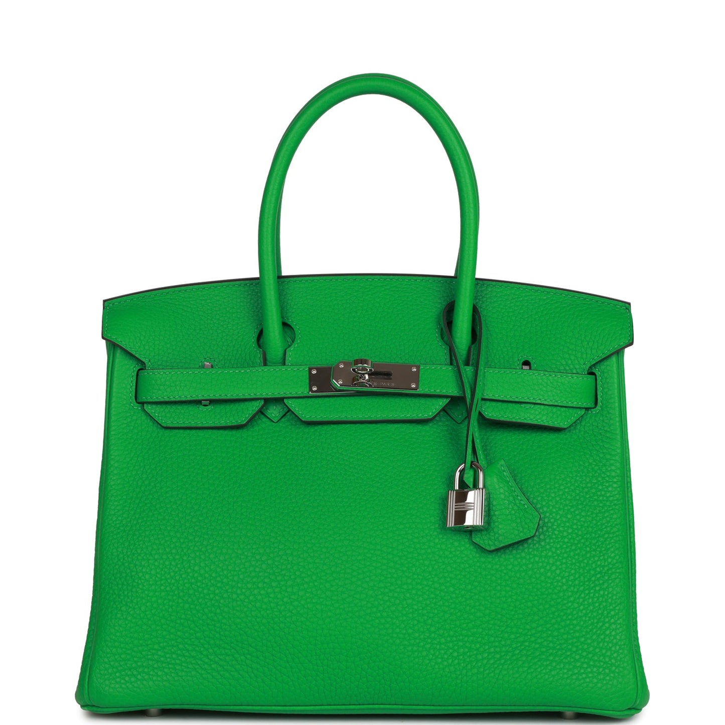 Hermes Birkin 30 Bambou Clemence Palladium Hardware