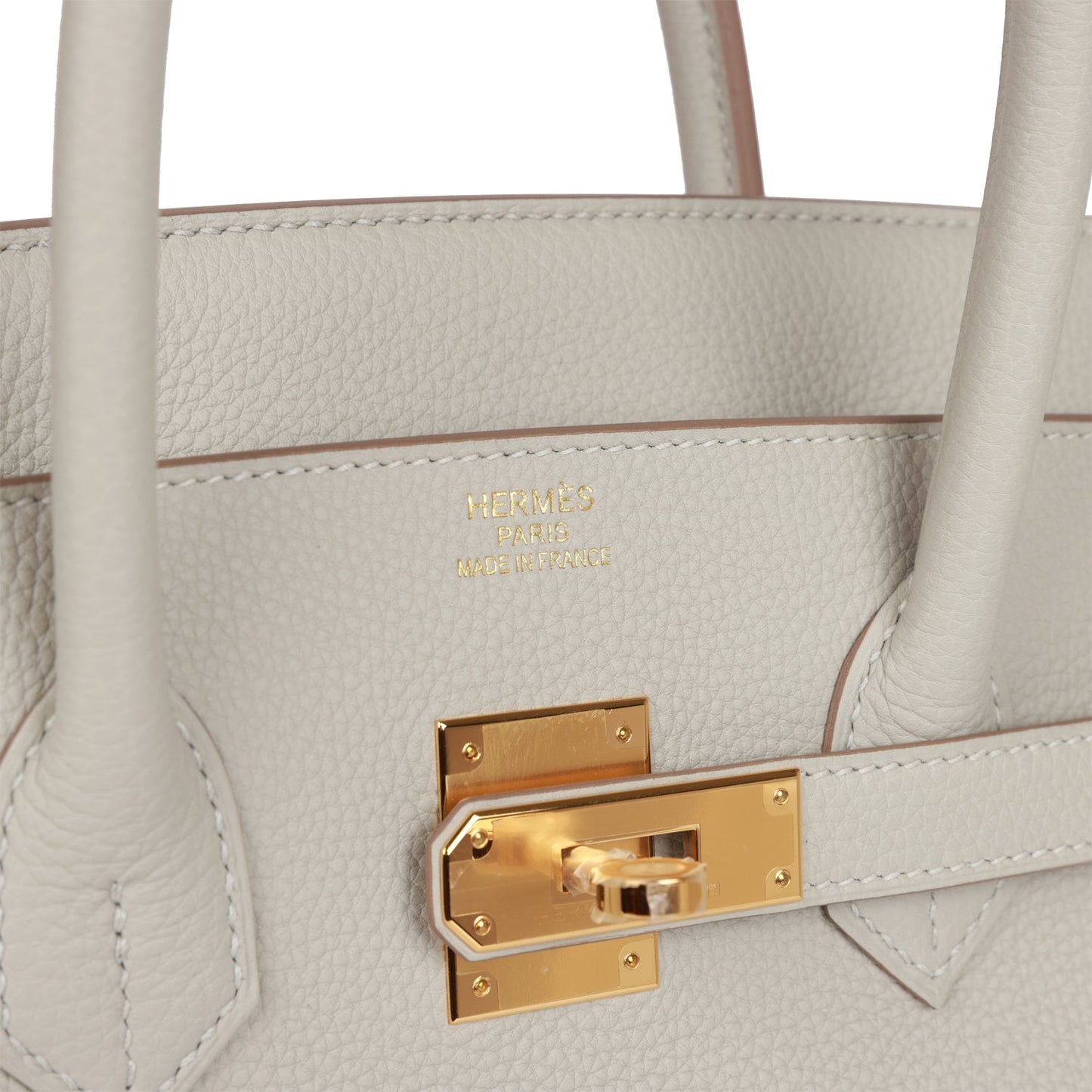 Hermes Birkin 35 Gris Perle Togo Gold Hardware