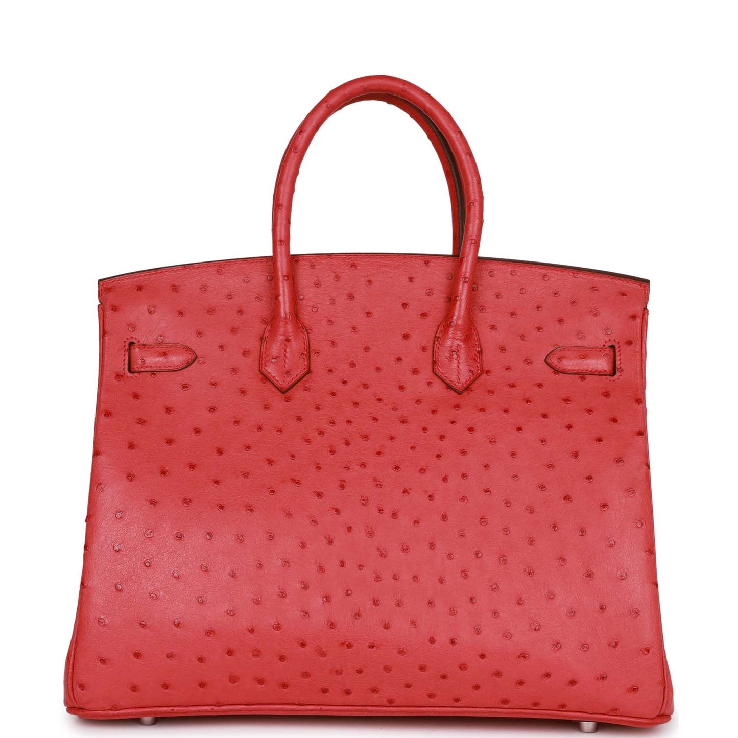 Hermes Birkin 35 Bougainvillea Ostrich Palladium Hardware