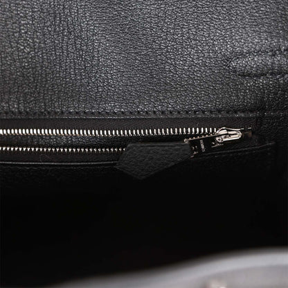 Hermes Birkin 25 Black Togo Palladium Hardware