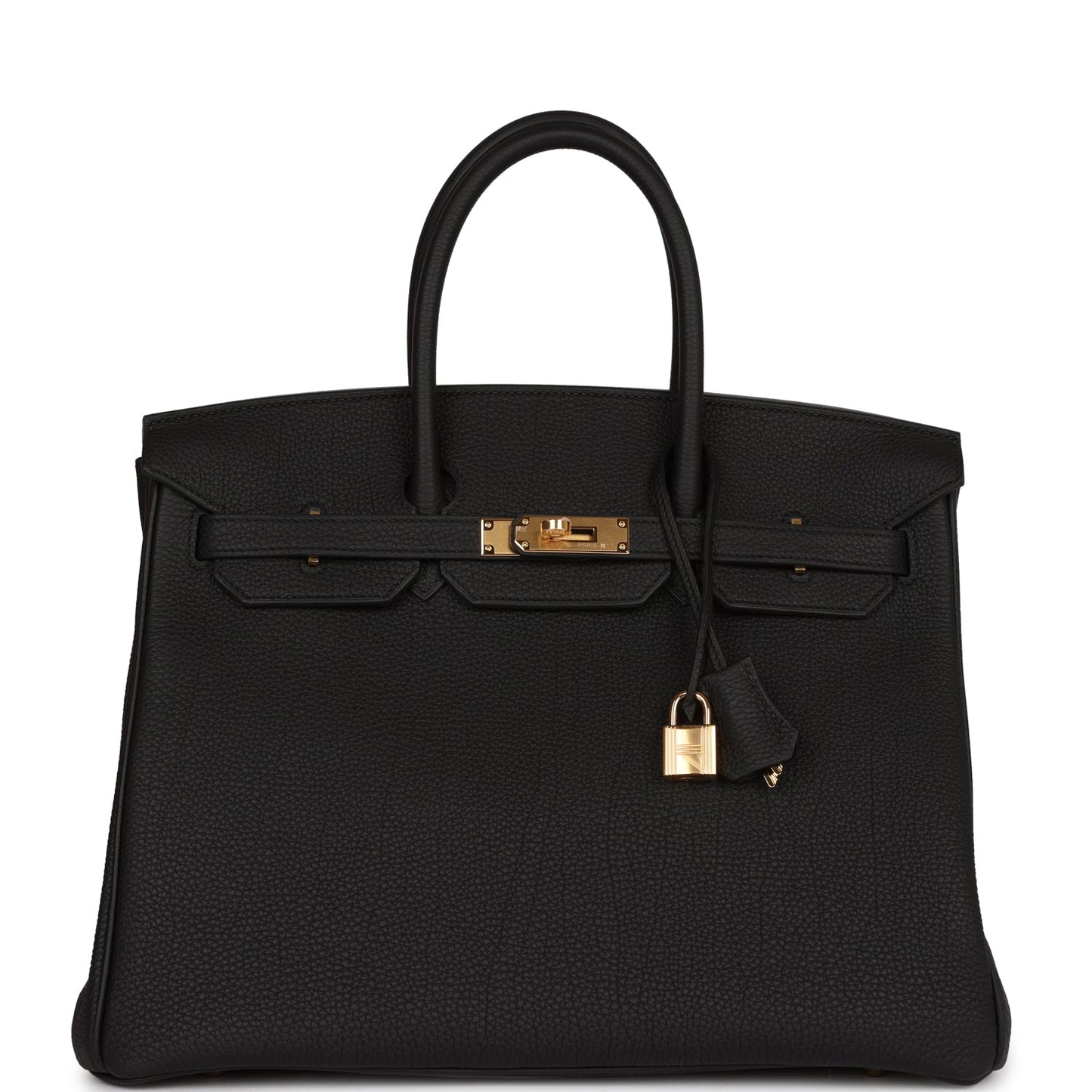 Hermes Birkin 35 Black Togo Gold Hardware