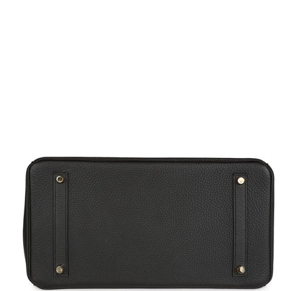 Hermes Birkin 35 Black Togo Gold Hardware