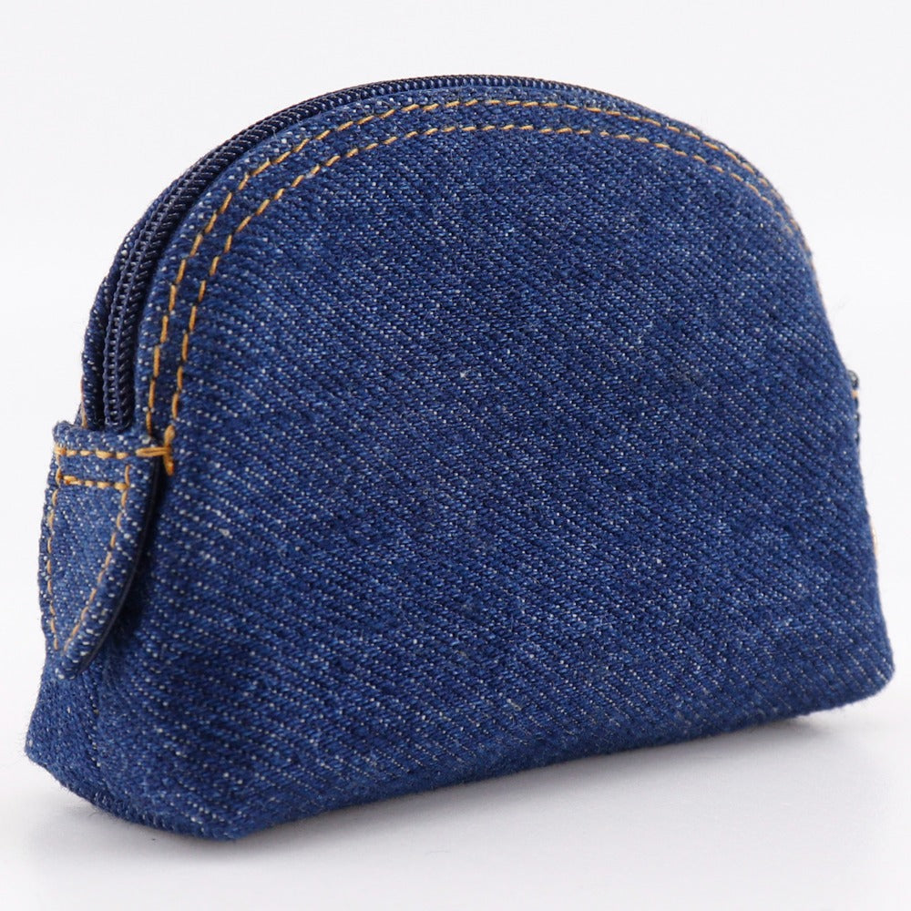 Chanel Coco Mark Denim Pouch