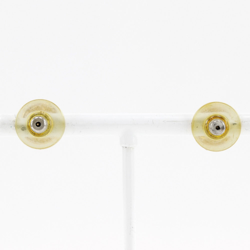CHANEL Pierce Plated Gold gold COCO Mark Women Used