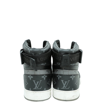 Louis Vuitton Monogram Graphite Rivoli Trainer Boot 10