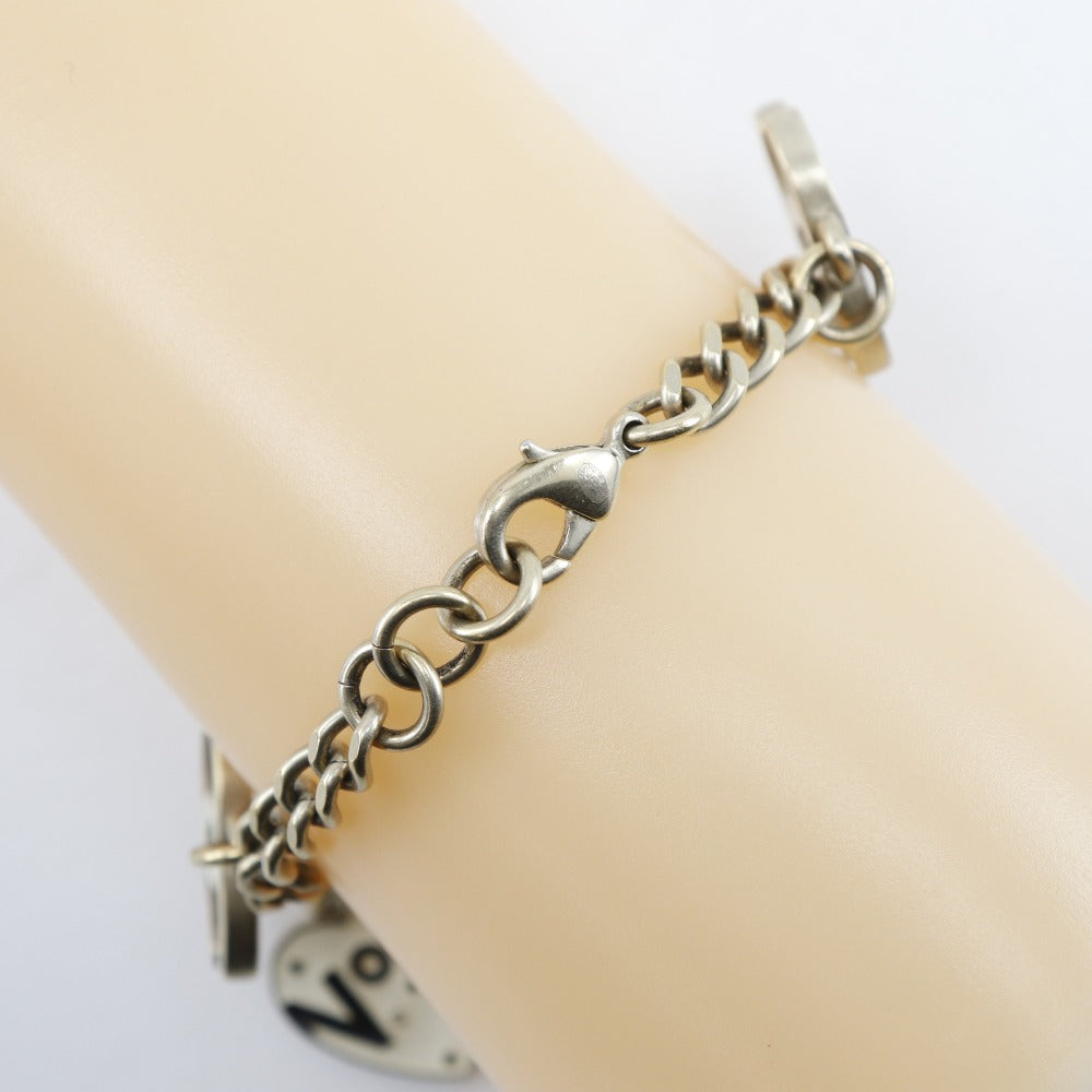 CHANEL bracelet metallic White No5 Coco Chanel