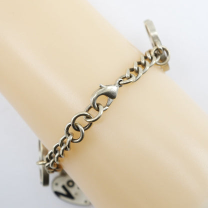CHANEL bracelet metallic White No5 Coco Chanel