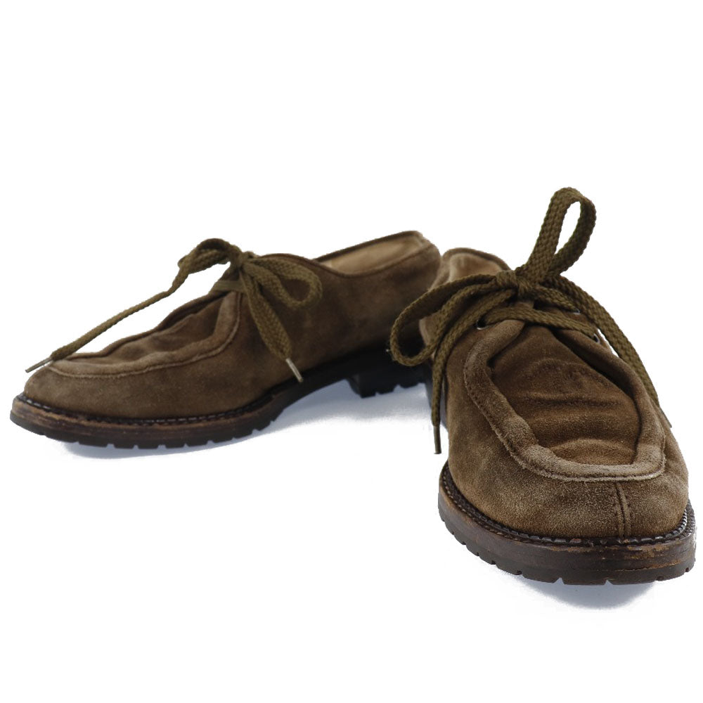 Chanel Suede Moccasins with Coco Mark