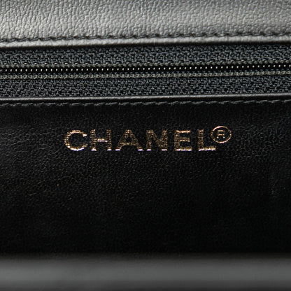 Chanel CC Vanity Case Leather Shoulder Bag in Good condition