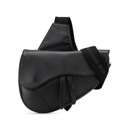Leather Saddle Crossbody
