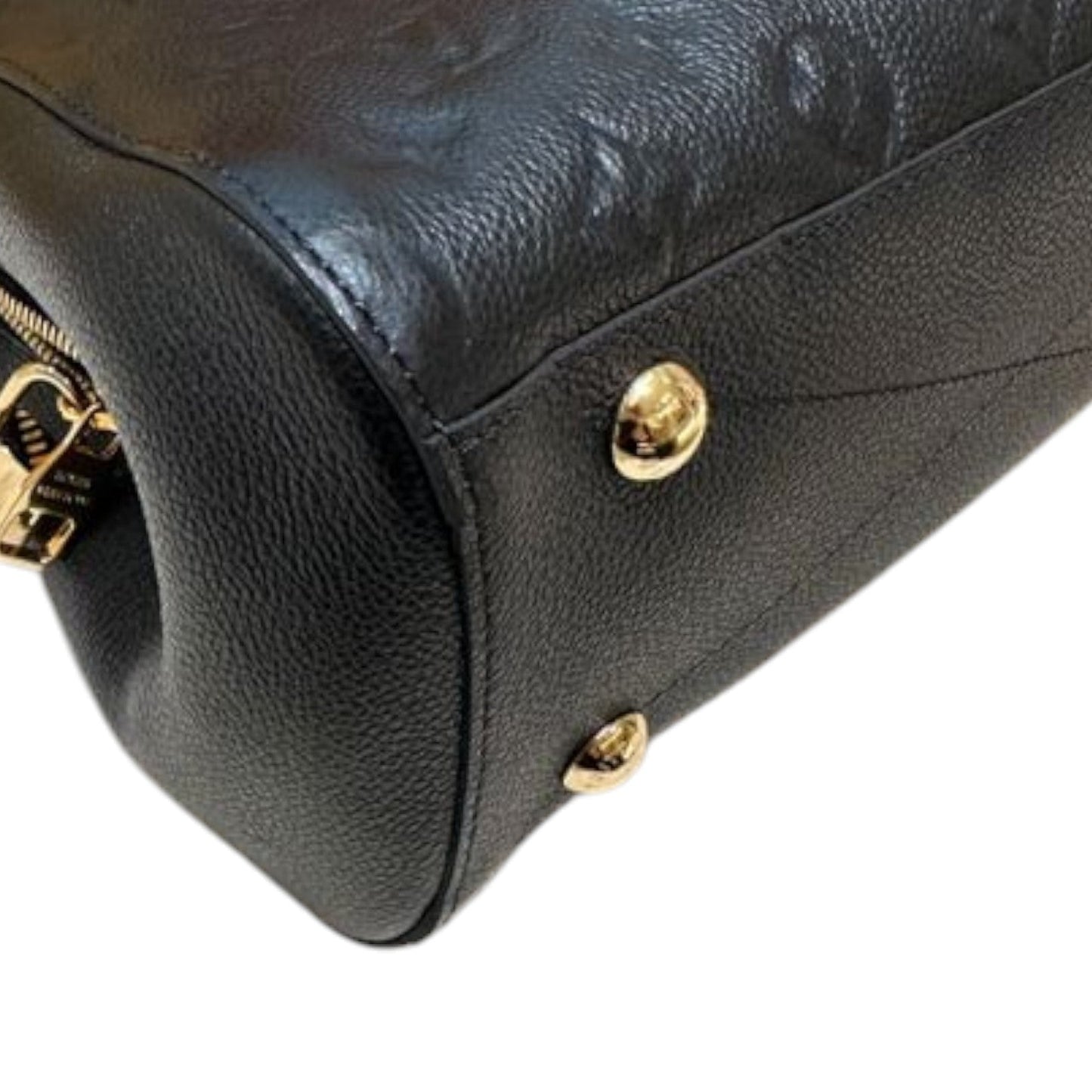 Louis-Vuitton Montaigne MM Empreinte Black GHW