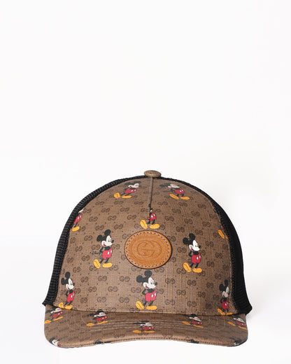New Gucci x Disney Unisex Mickey Baseball Cap