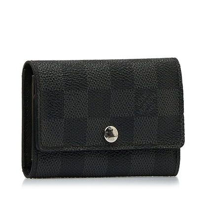LOUIS VUITTON Damier Graphite 6 Key Holder