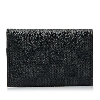 LOUIS VUITTON Damier Graphite 6 Key Holder