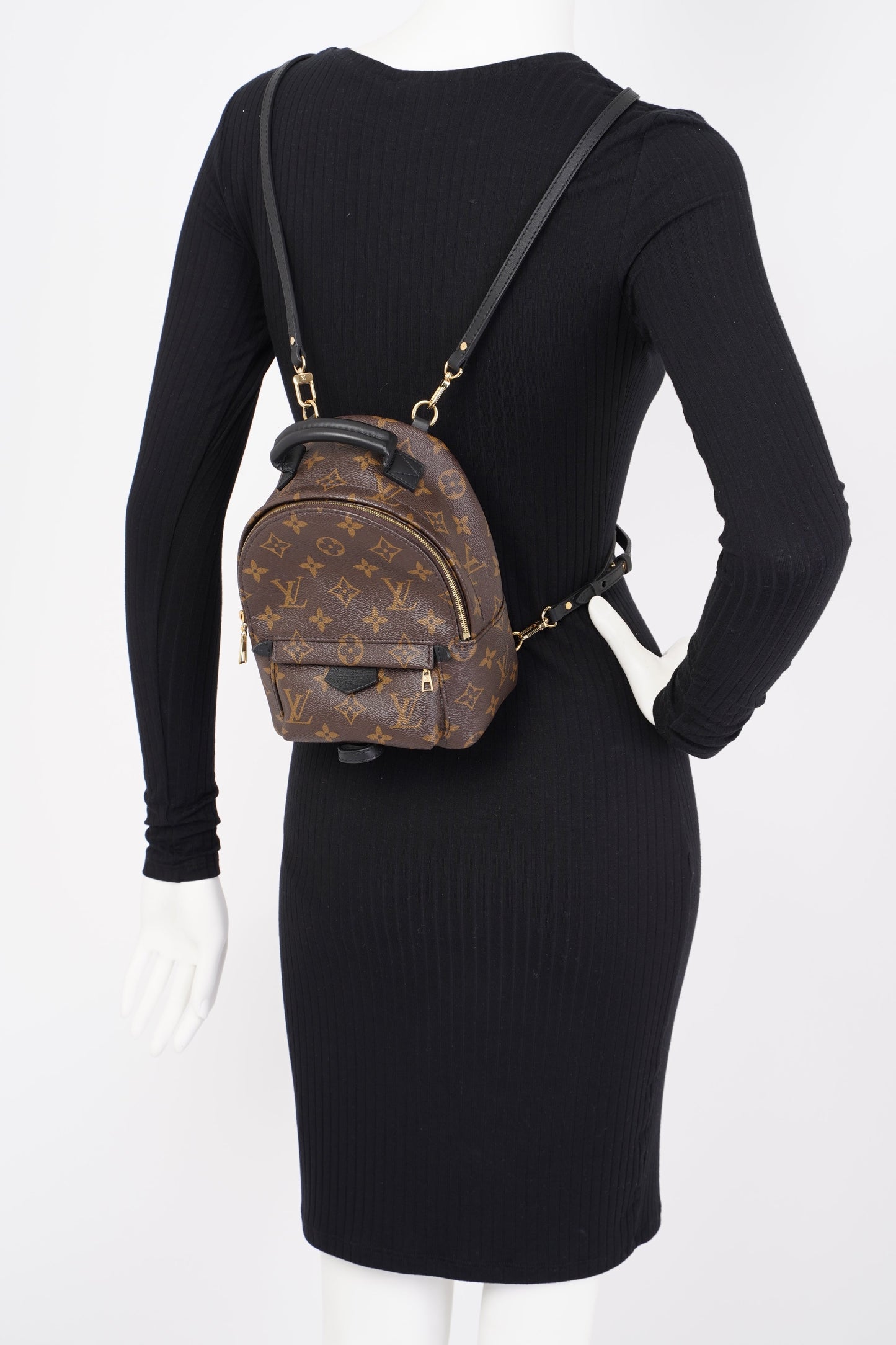 Louis Vuitton Palm Springs Mini Backpack Monogram Coated Canvas