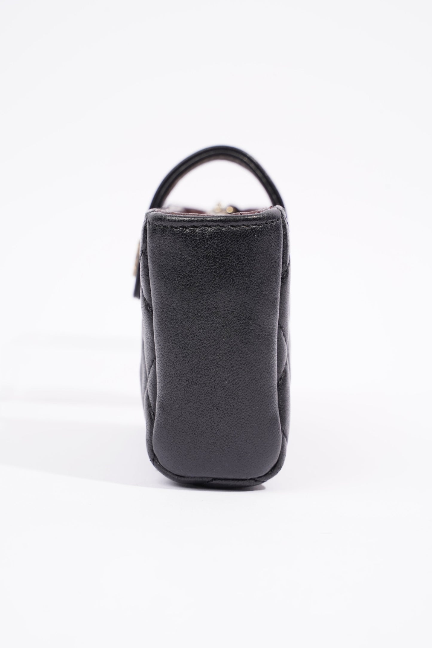 Chanel Zip Wallet Black Lambskin Leather