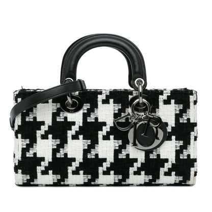 Medium Canvas Macro Houndstooth Lady D Joy