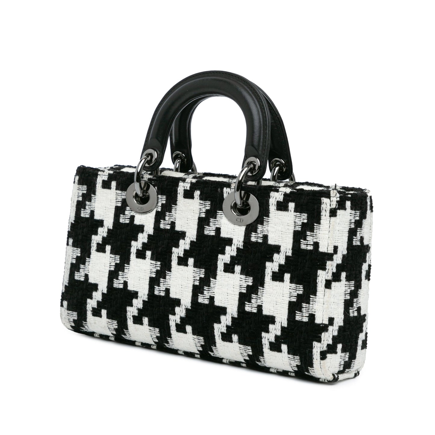 Medium Canvas Macro Houndstooth Lady D Joy
