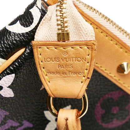 Louis Vuitton Pochette Accessoires Black Multicolor Monogram