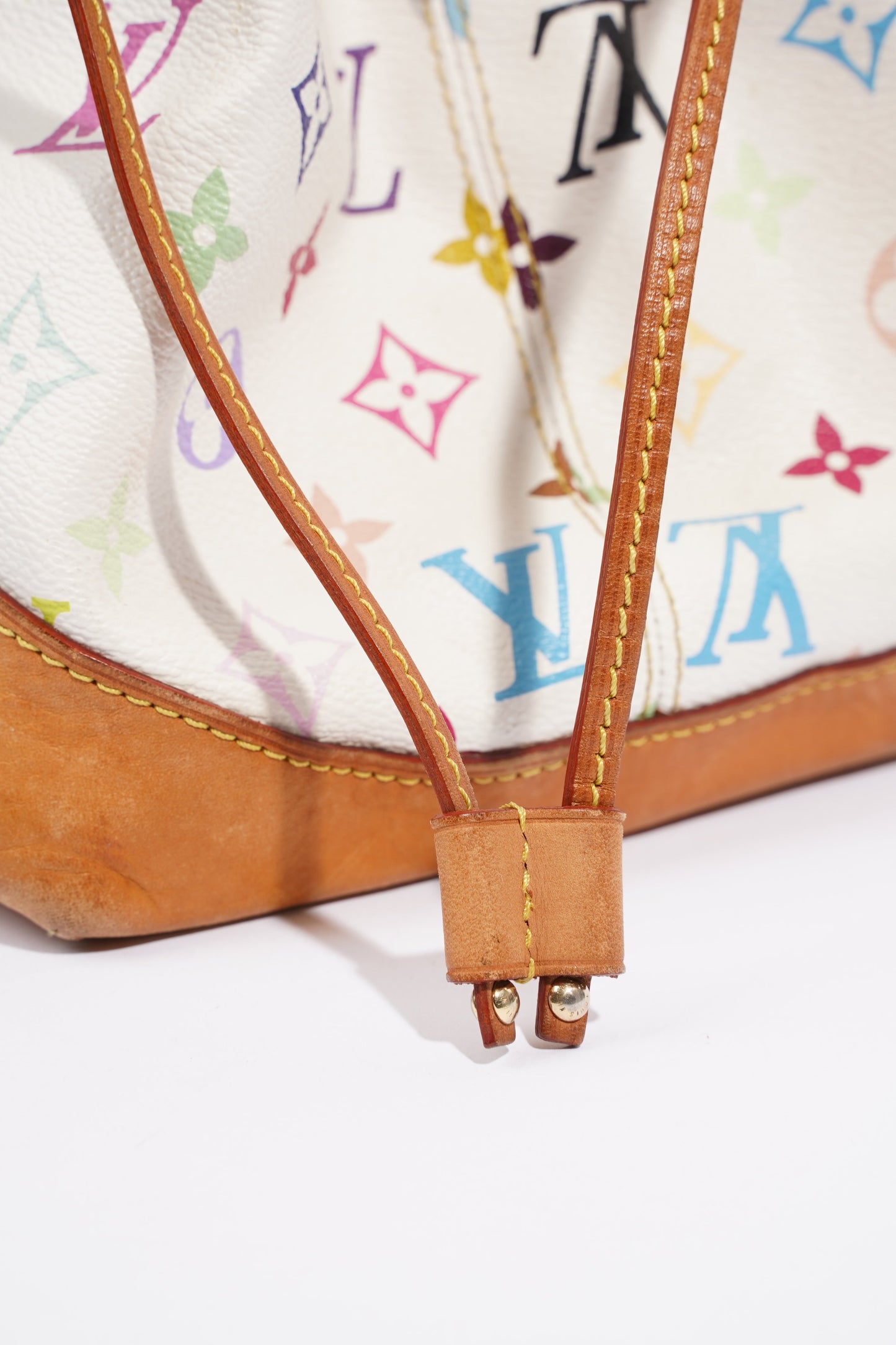 Louis Vuitton Ursula Multicoloured Monogram / White / Tan Coated Canvas