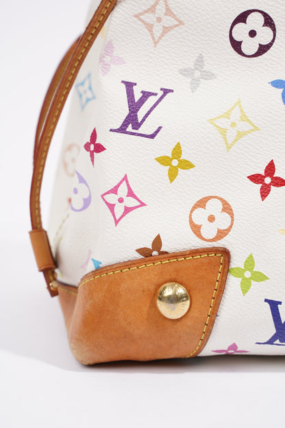 Louis Vuitton Ursula Multicoloured Monogram / White / Tan Coated Canvas