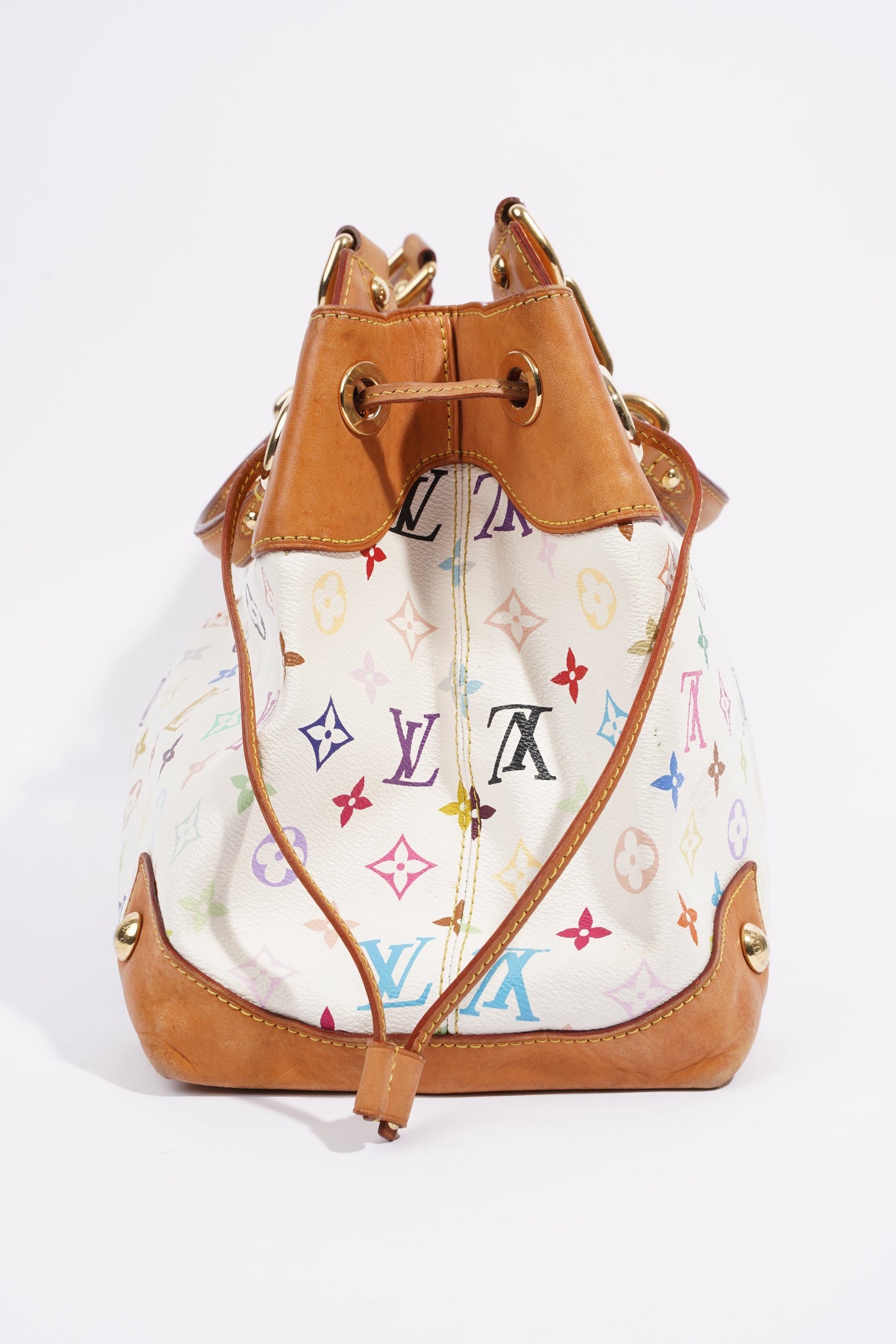 Louis Vuitton Ursula Multicoloured Monogram / White / Tan Coated Canvas