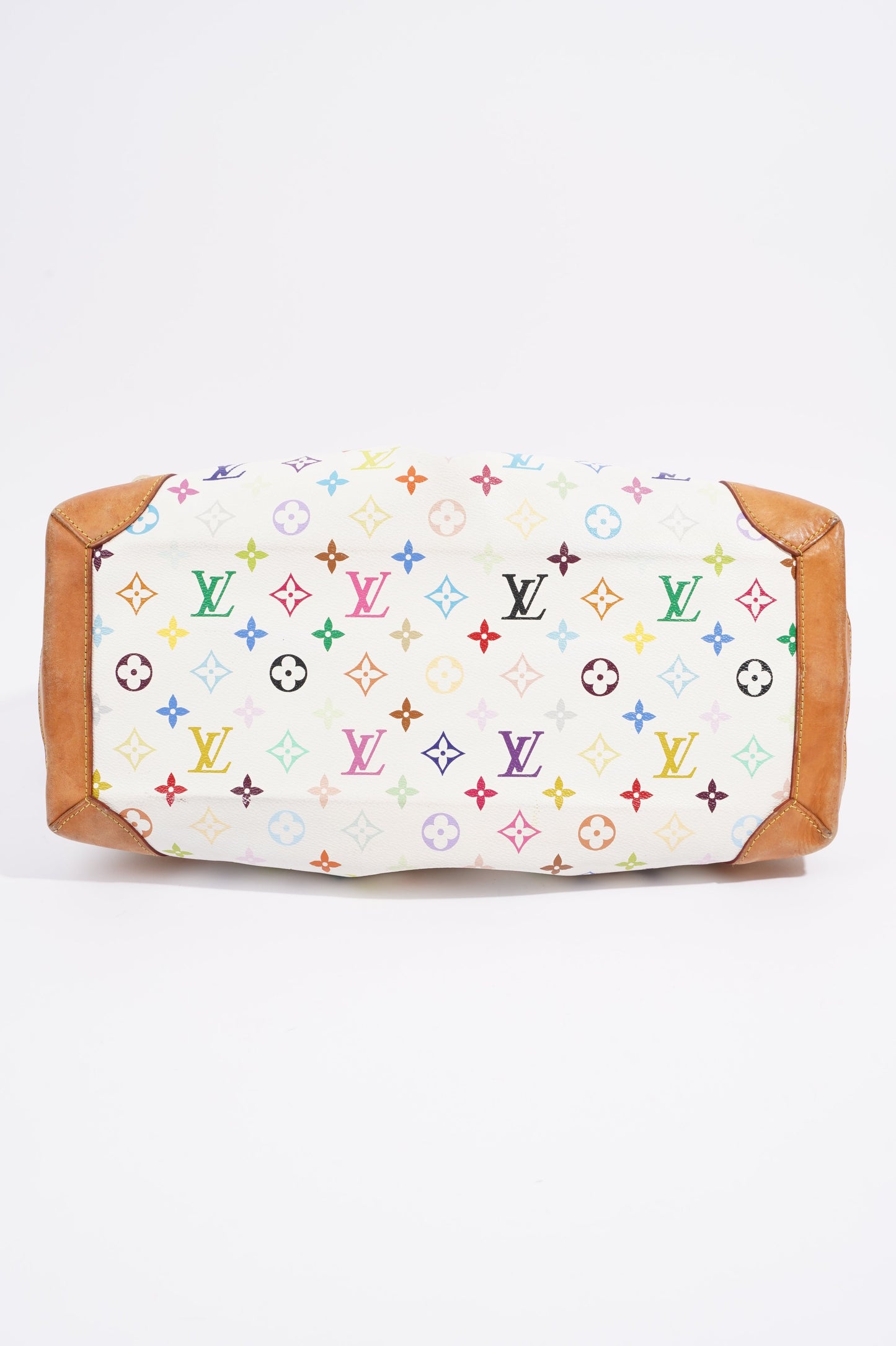 Louis Vuitton Ursula Multicoloured Monogram / White / Tan Coated Canvas