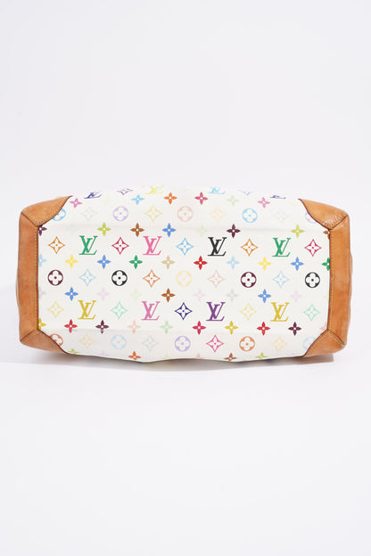 Louis Vuitton Ursula Multicoloured Monogram / White / Tan Coated Canvas