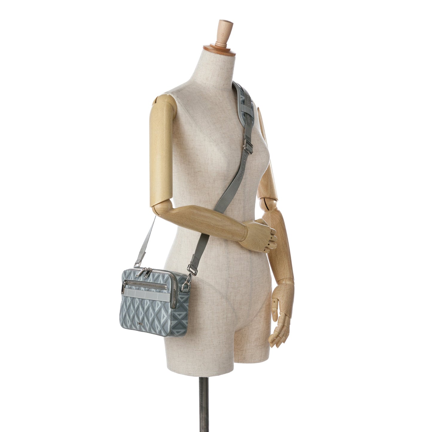 CD Diamond Safari Bag with Strap