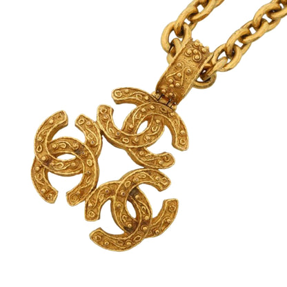 Chanel CC Trinity Pendant Necklace Costume Necklace