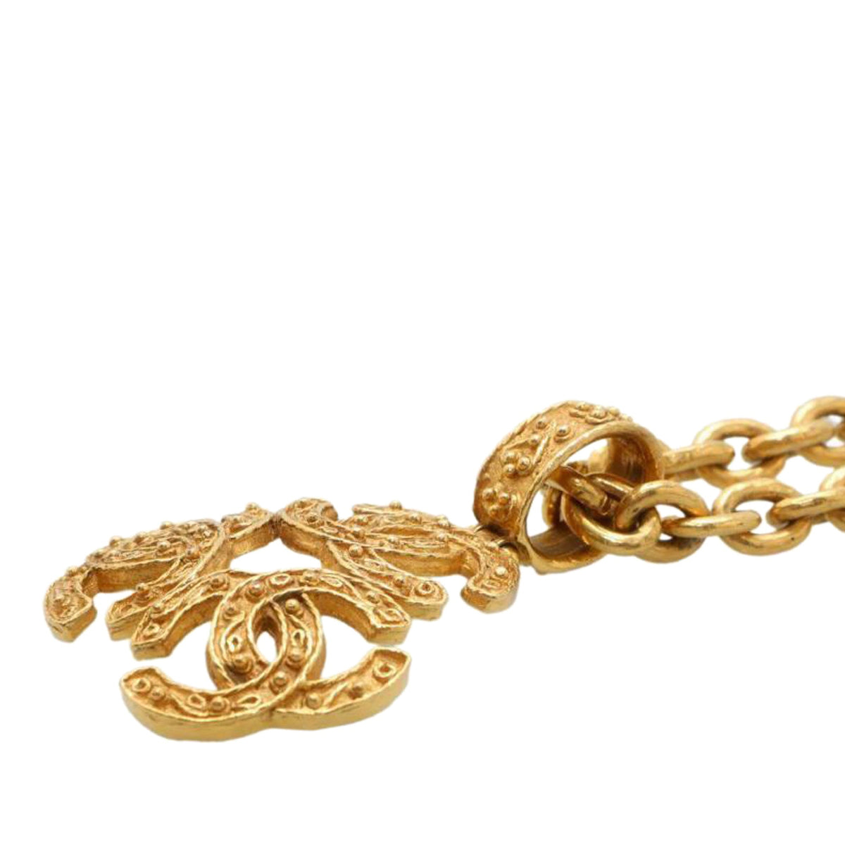 Chanel CC Trinity Pendant Necklace Costume Necklace