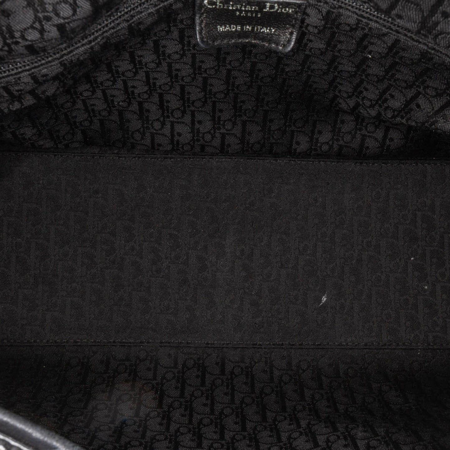 Large Patent Cannage Lady Dior