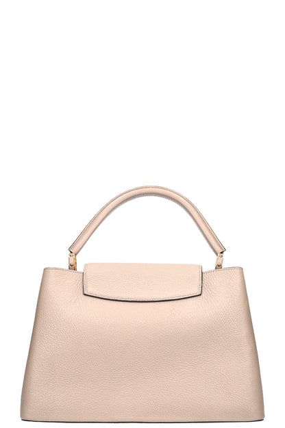 LOUIS VUITTON Capucines Bag GM Galet
