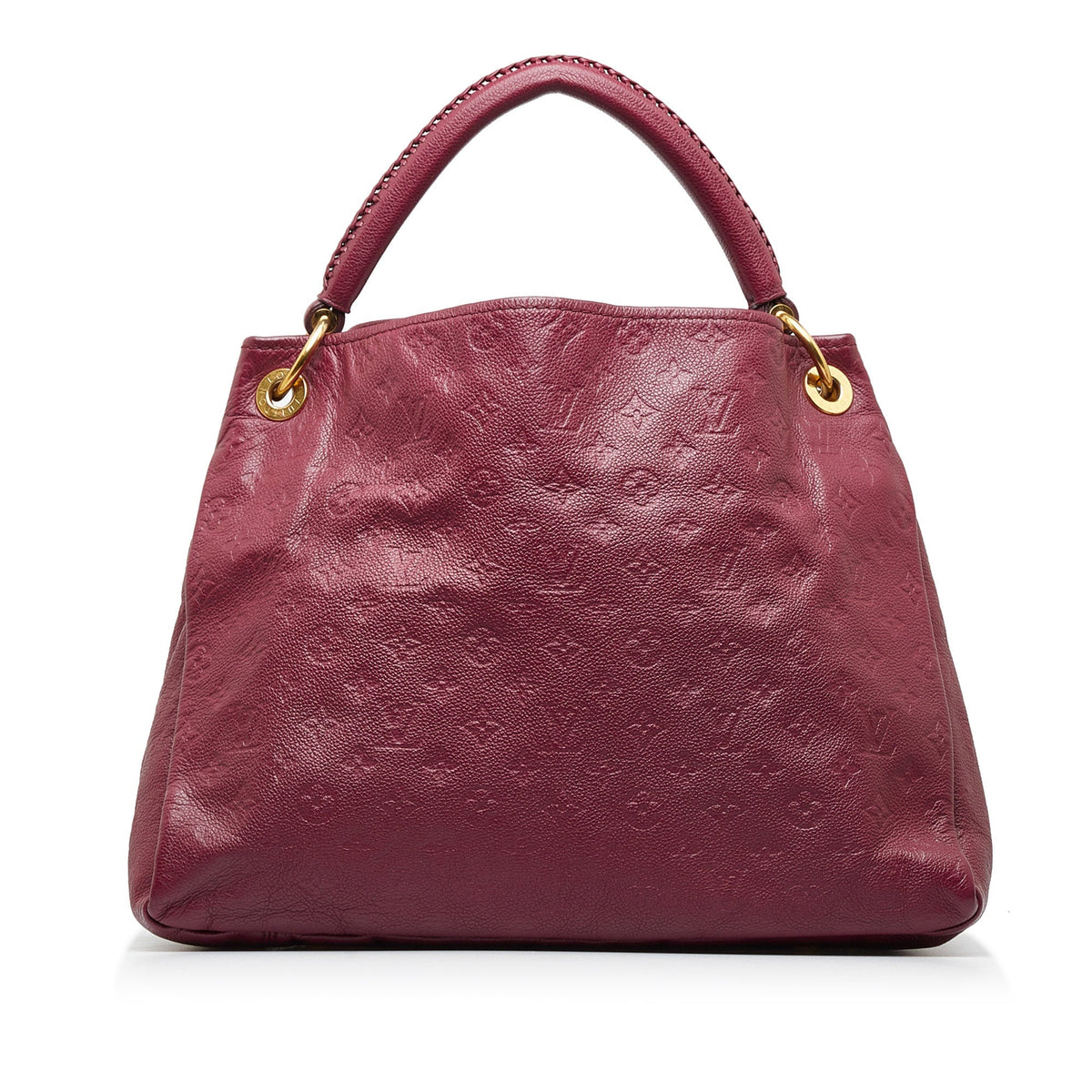 Red Louis Vuitton Monogram Empreinte Artsy MM Hobo Bag
