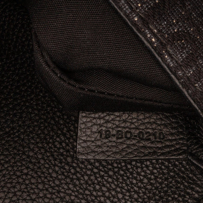 Oblique Canvas Saddle Messenger Bag