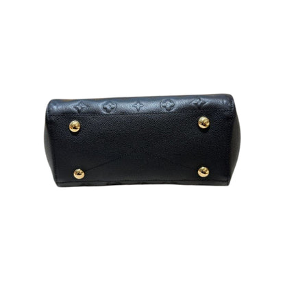 Louis-Vuitton Montaigne MM Empreinte Black GHW