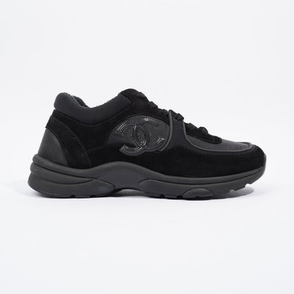Chanel CC Logo Sneaker Black Re Nylon EU 38 UK 5