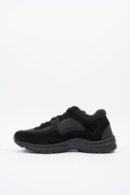 Chanel CC Logo Sneaker Black Re Nylon EU 38 UK 5